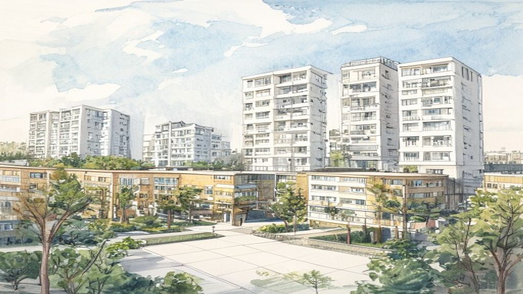 ЖК Счастье в Кольцово - авторская иллюстрация