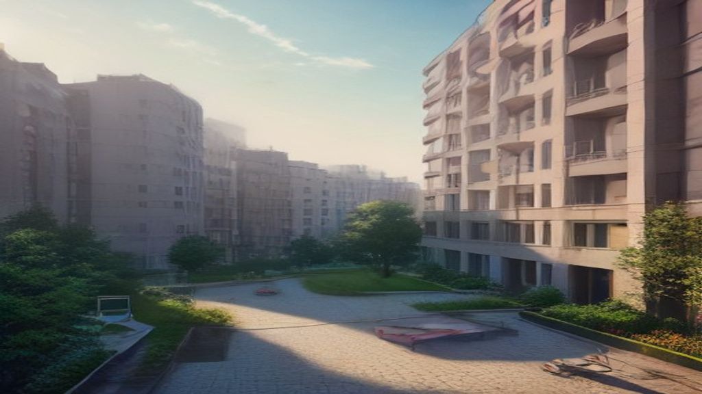 ЖК Притяжение в Новосибирске - авторская иллюстрация