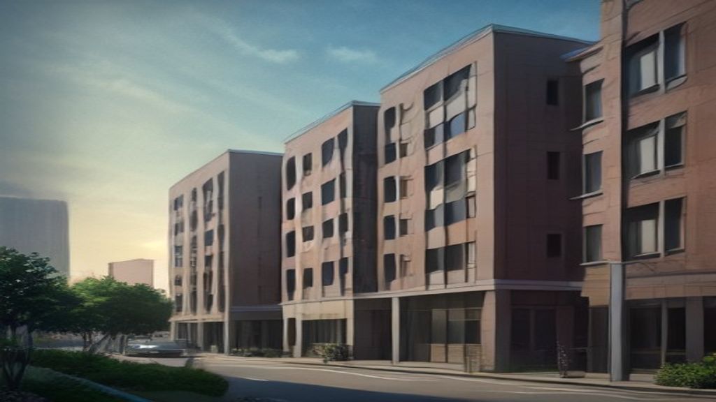 ЖК Расцветай на Красном в Новосибирске - авторская иллюстрация