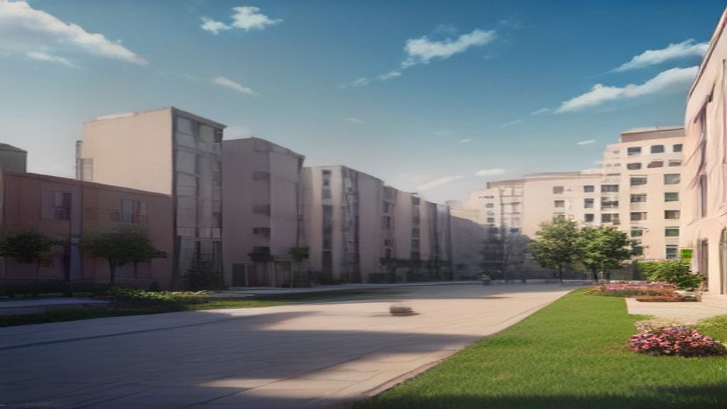 ЖК Зоркий парк в Новосибирске - авторская иллюстрация